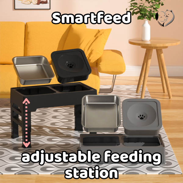 Smartfeed adjustable feeding station