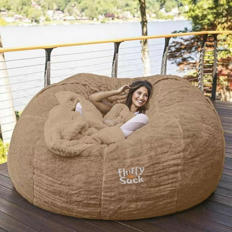 Giant 7ft Fur Bean Bag ( Fillers are included)