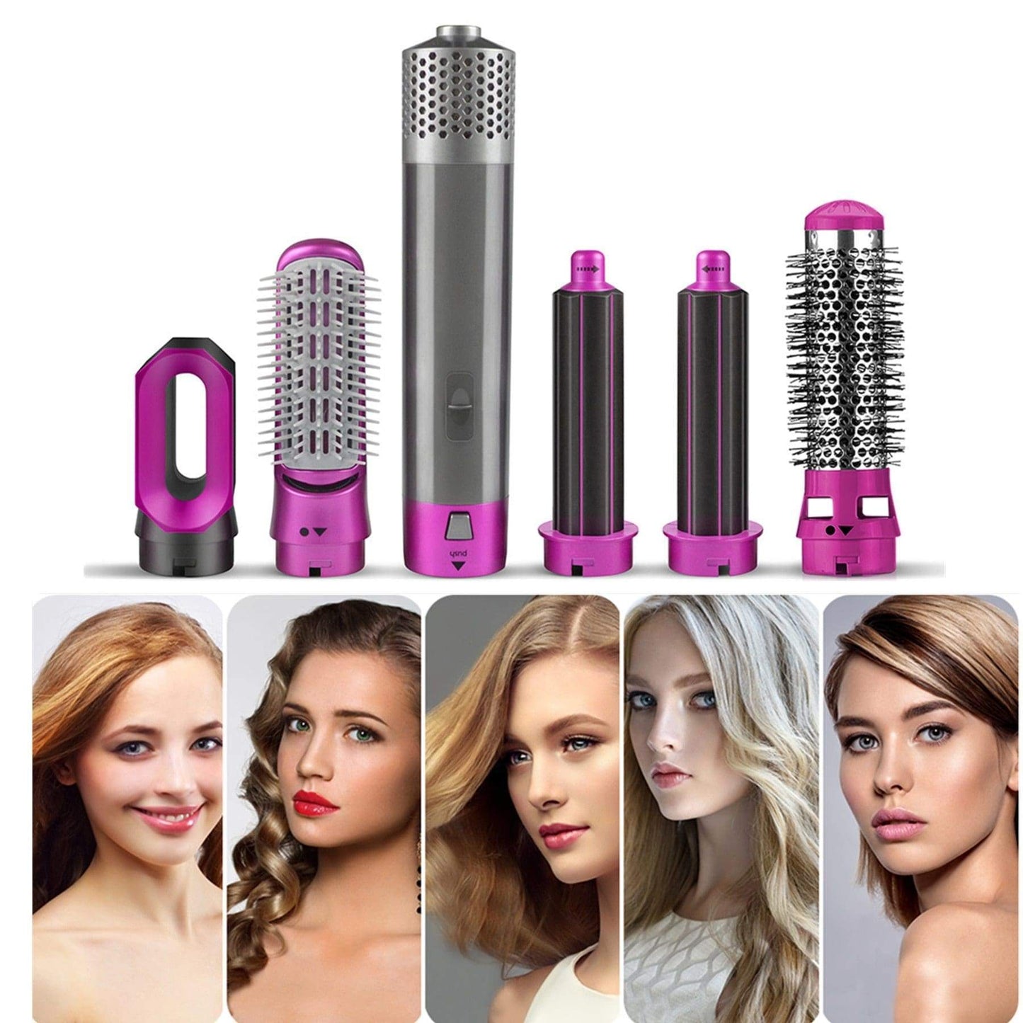 5 in 1 Professional Multifunctional Airwrap Hair Styling Tool