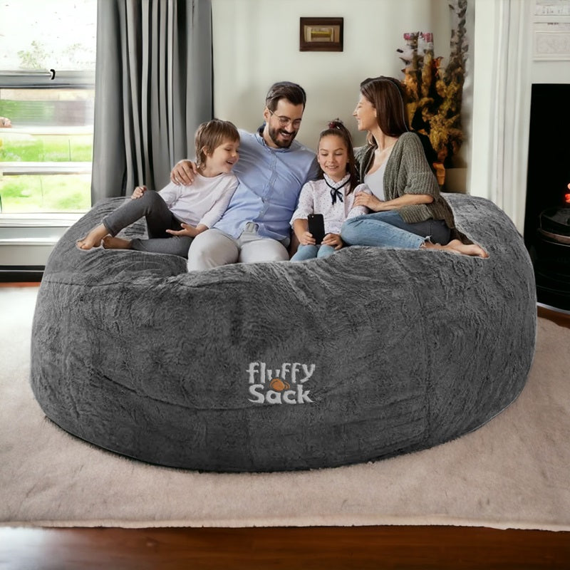 Giant 7ft Fur Bean Bag ( Fillers are included)