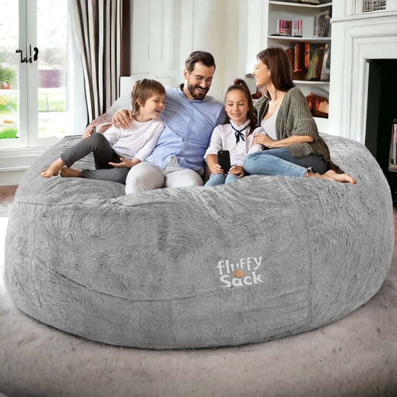 Giant 7ft Fur Bean Bag ( Fillers are included)