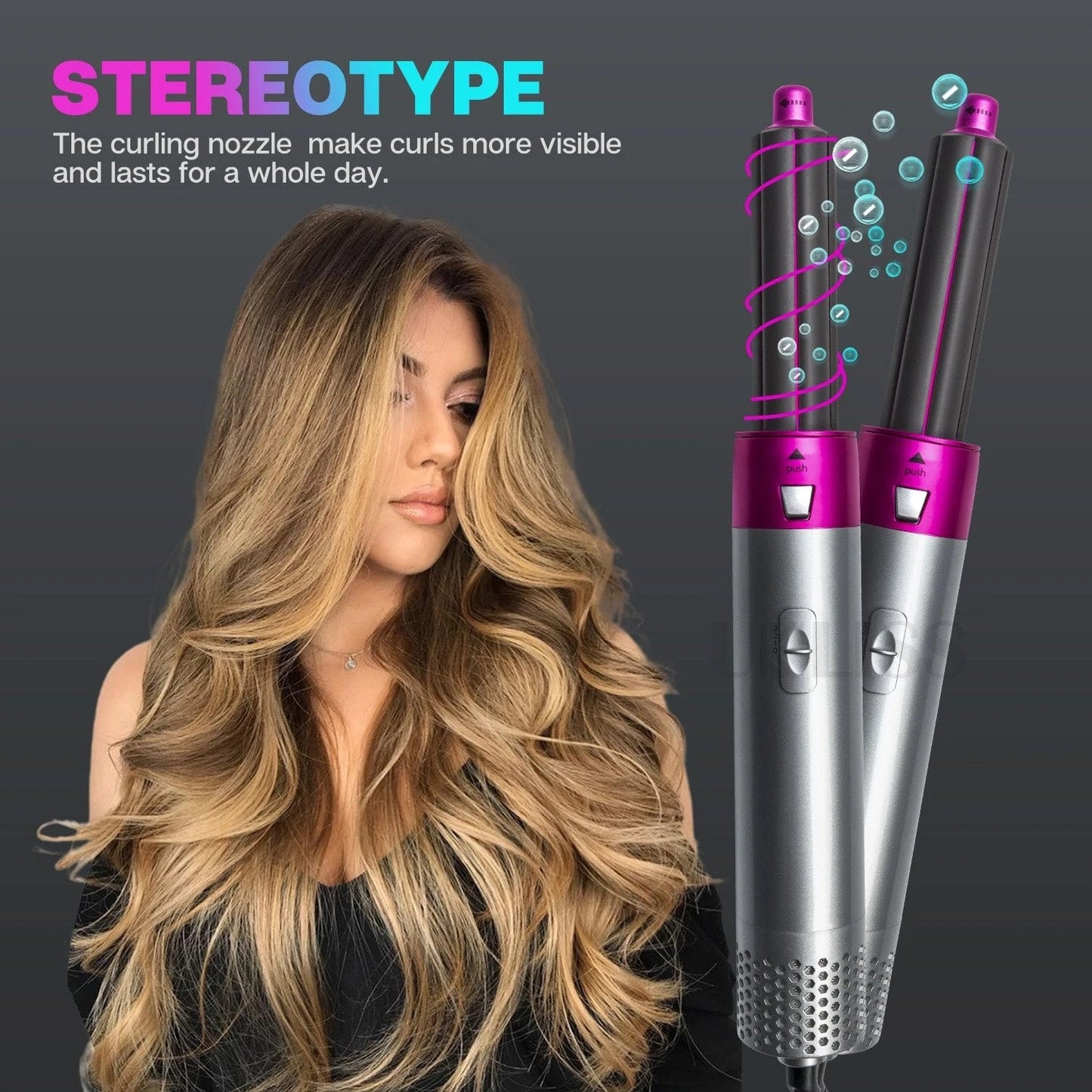 5 in 1 Professional Multifunctional Airwrap Hair Styling Tool